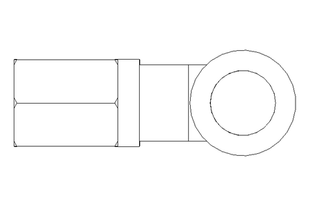 Pipe screw connector LL 610 R1/8" 1.4571