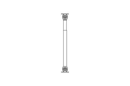 CARDA.SHAFT E100/6 L= 860/ 915