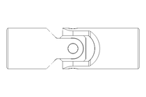 UNIVERSAL JOINT  E10X 16    DIN808