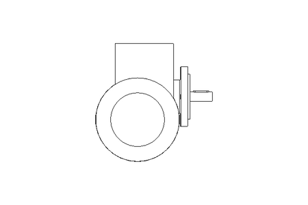 Worm gear motor 0.12kW 114 1/min