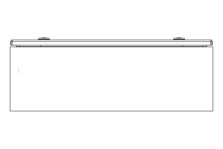 Integrated control panel 600x600x210mm