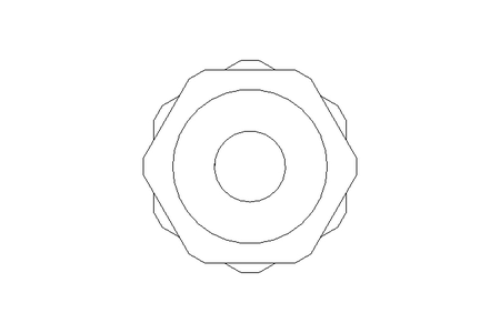 CONECTOR DE TORNILLO PLASTICO