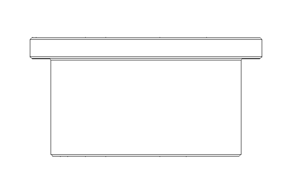 Plain bearing bush V 25x32x39x20x3.5