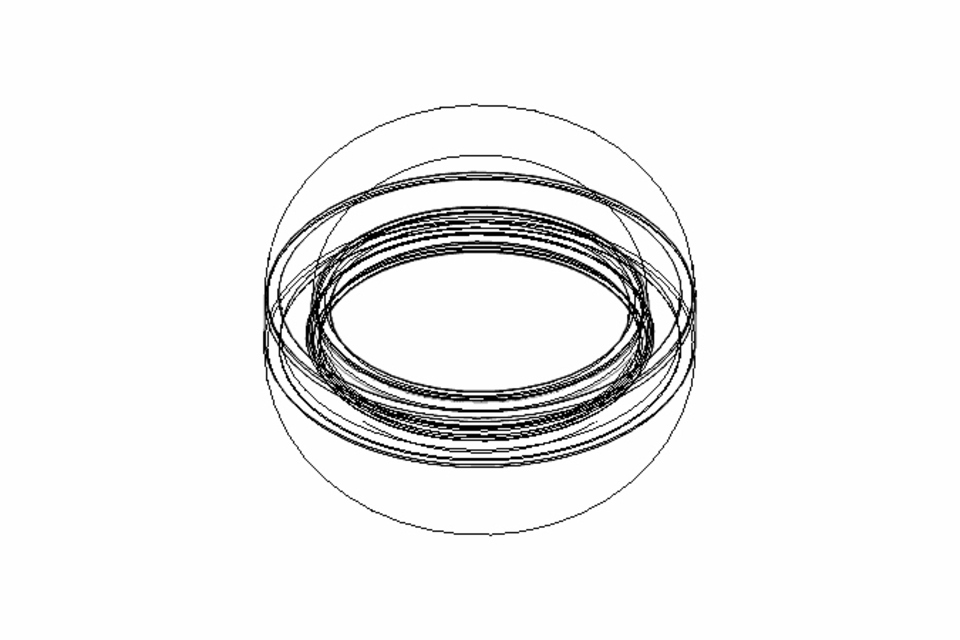 Shaft seal A 35x50x7 NBR DIN3760