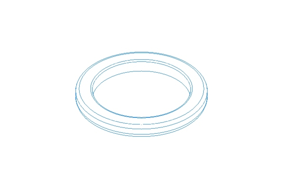 Shaft seal A 60x80x8 NBR DIN3760