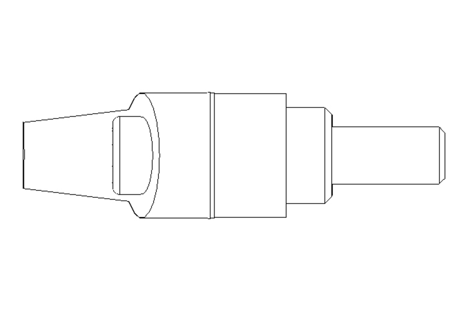 Clamping lever M8