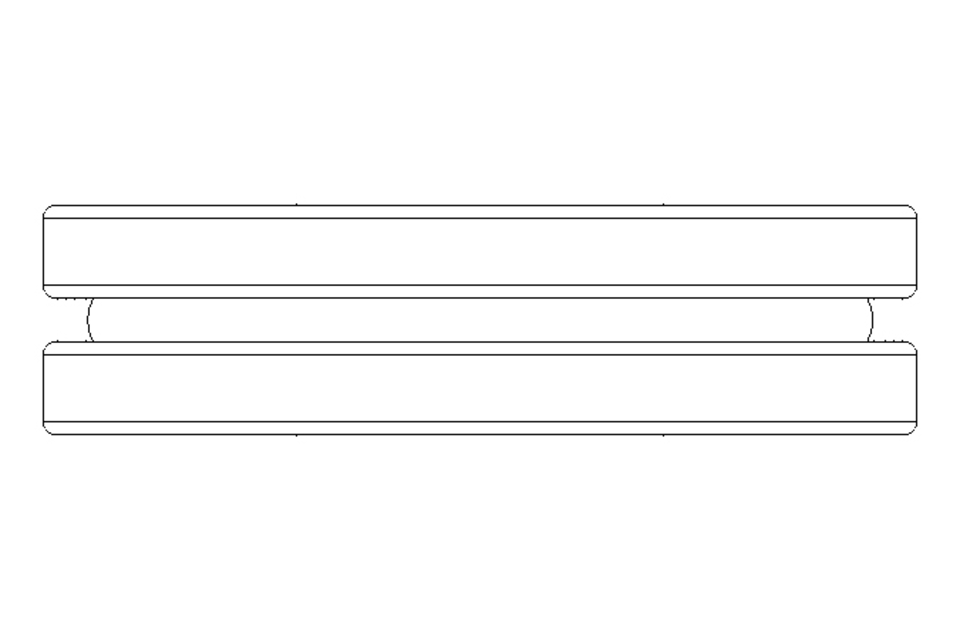 Deep-groove thrust ball b. 51105 25x42