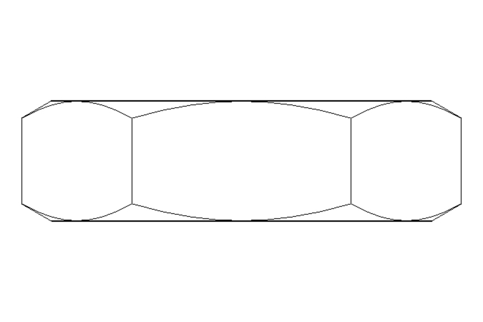 Écrou hexagonal M4 A2 DIN439