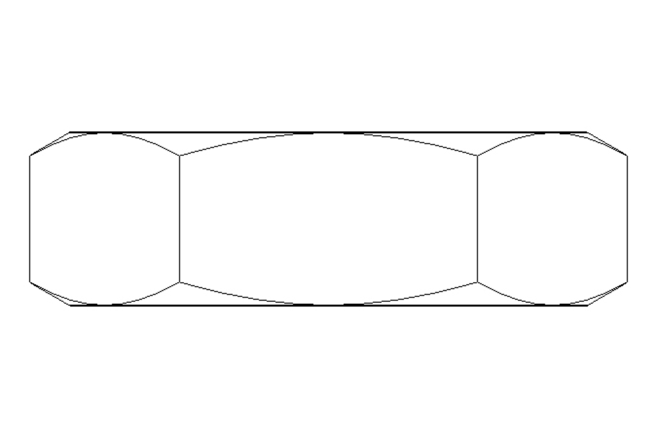 Écrou hexagonal M16 St-Zn DIN439