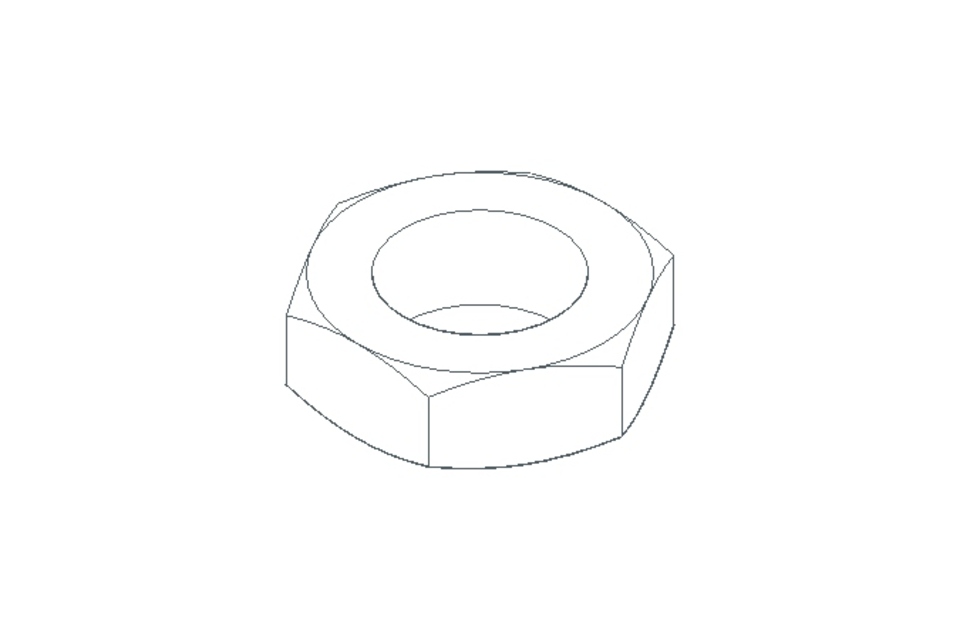 Écrou hexagonal M24x1,5 A2 DIN439