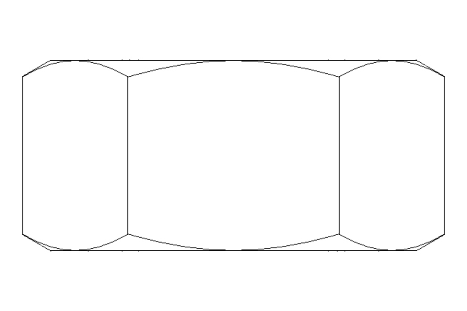 Écrou hexagonal M6 St-Zn DIN934