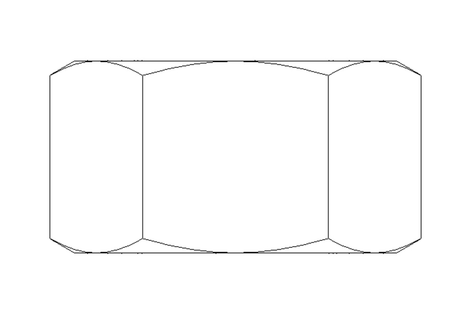 Hexagon nut M24 A2 DIN934