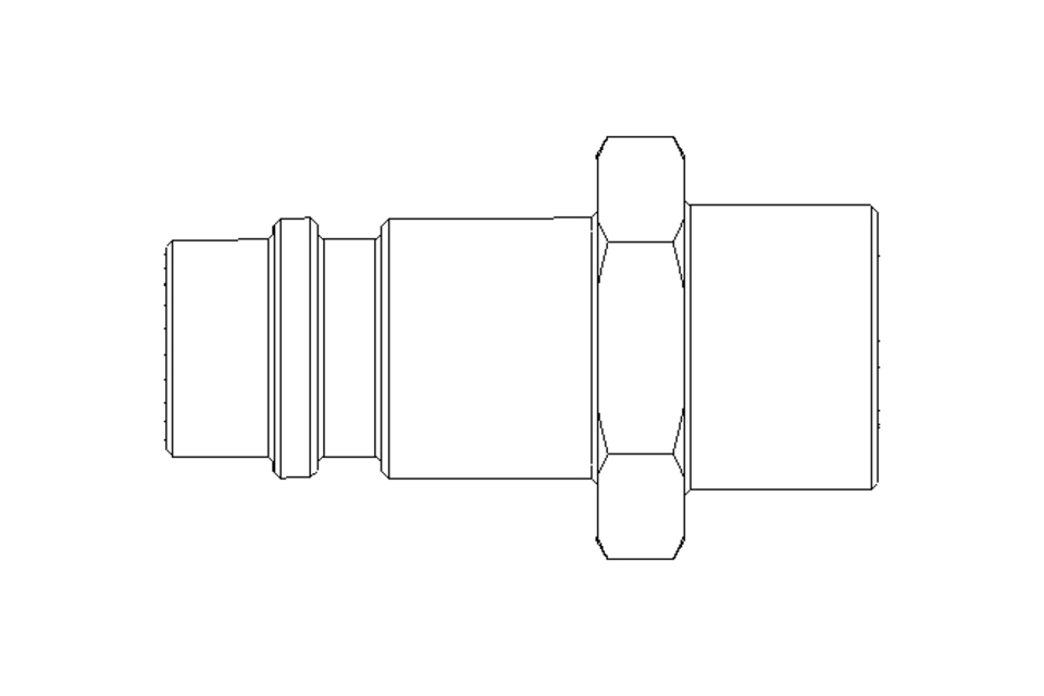 Coupling plug R1/4