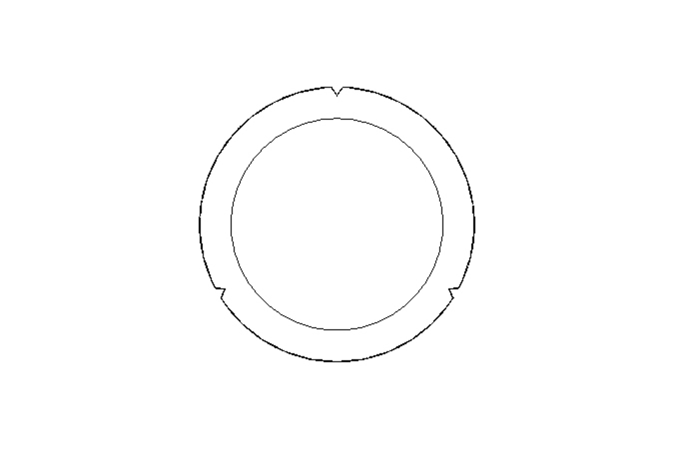 Straight grooved pin ISO8740 3x6 A2