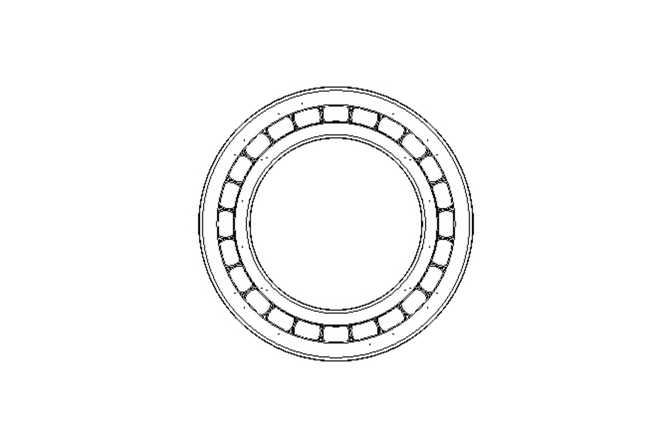 Palier à rouleaux cylindr NCF3012BV