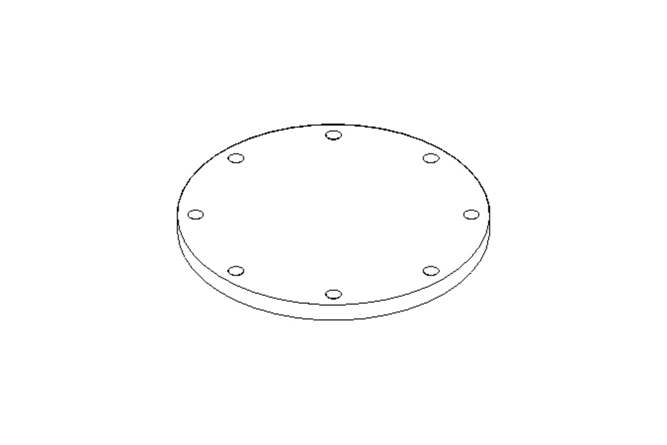 Blank flange