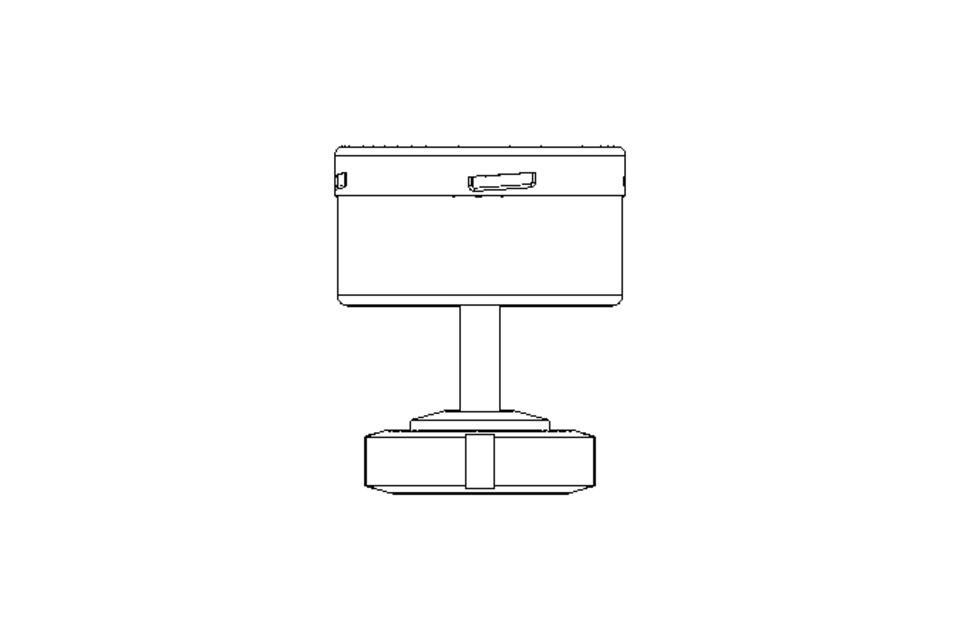 MANOMETRE RChG 100-3vDW DN40