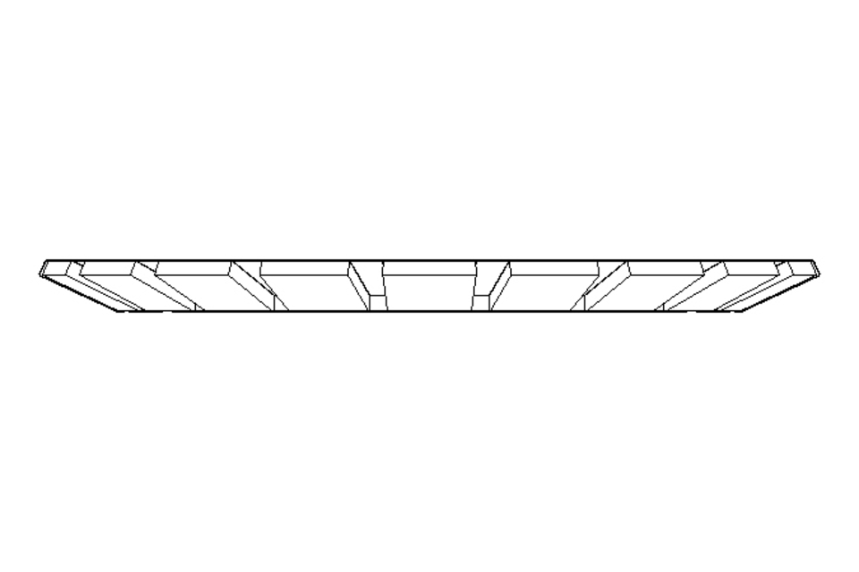 Frein d'écrou MB8 40x62 St-Zn DIN5406