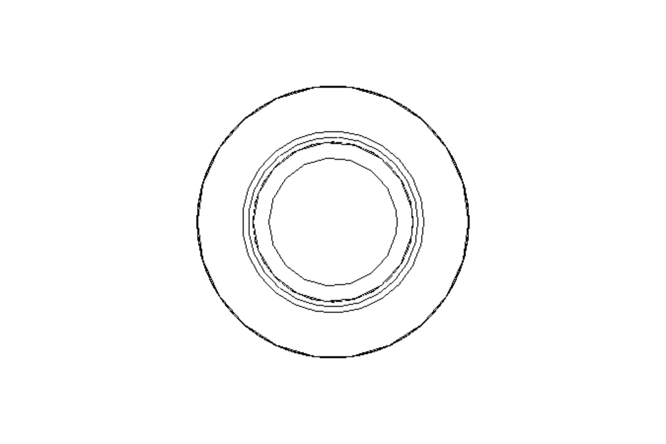 Cap screw M5x45 A2 70 DIN912-KLF