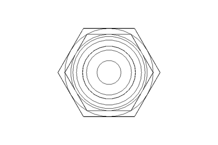 Rohrverschraubung L 12 G1/4" 1.4571