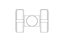 Schauglas DN025 05362-2Bullaugen 1.4301