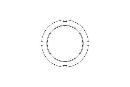 Tuerca ranurada M135x2 ST