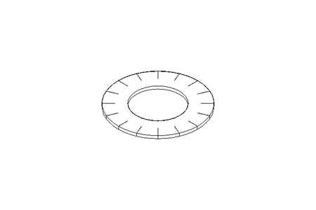 Fächerscheibe V 6,4 CNS DIN6798