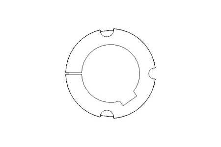 Taper-Spannbuchse 2517 / Bohrung 55