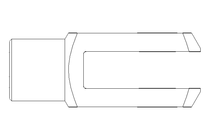 Fork head G12*24